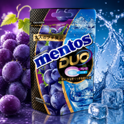 Mentos Duo Grape & Soda Chewy Dragees (JAPAN) 45g