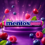 Mentos Feeling BERRY Good Chewy Dragees Roll 37.5g