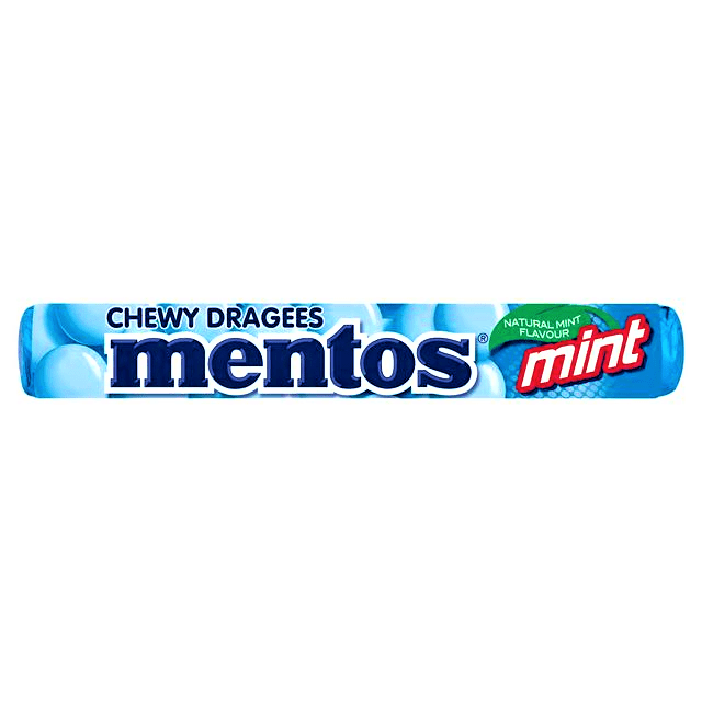 Mentos Mint Chewy Dragees 38g - Happy Candy UK LTD