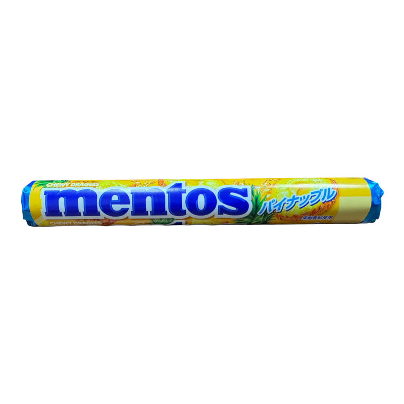 Mentos PINEAPPLE Chewy Dragees Roll (JAPAN) 37.5g
