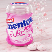 Mentos Pure Fresh BUBBLE FRESH Sugar Free Chewing Gum 35 Piece Tub 70g