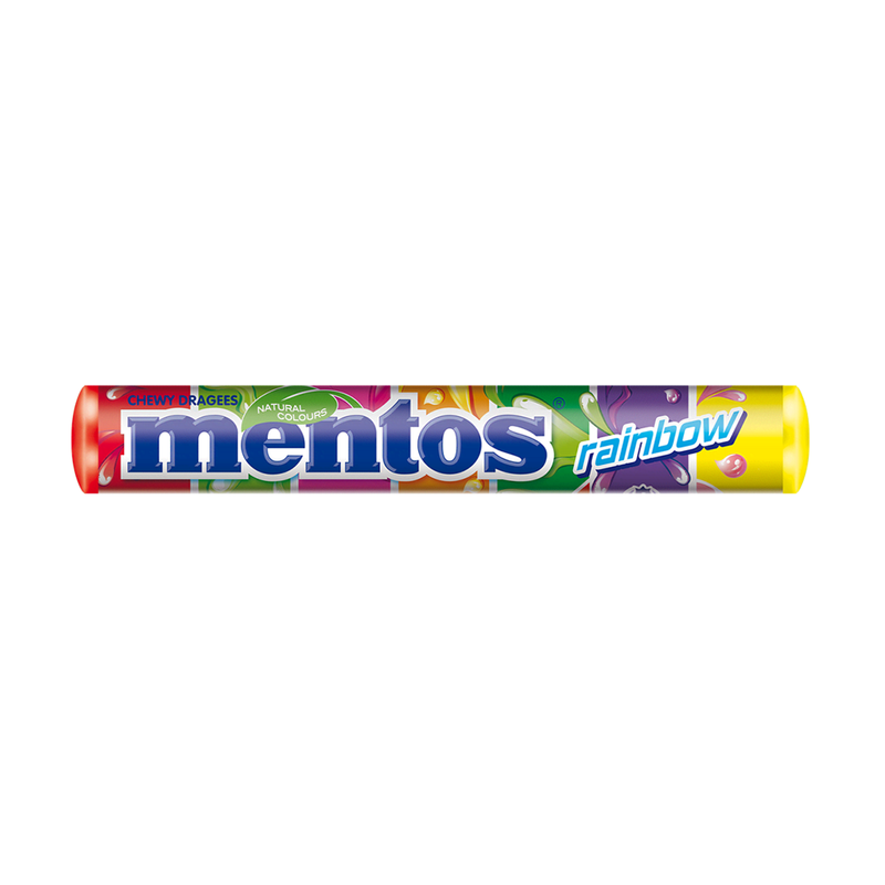 Mentos Rainbow Chewy Dragees 37.5g