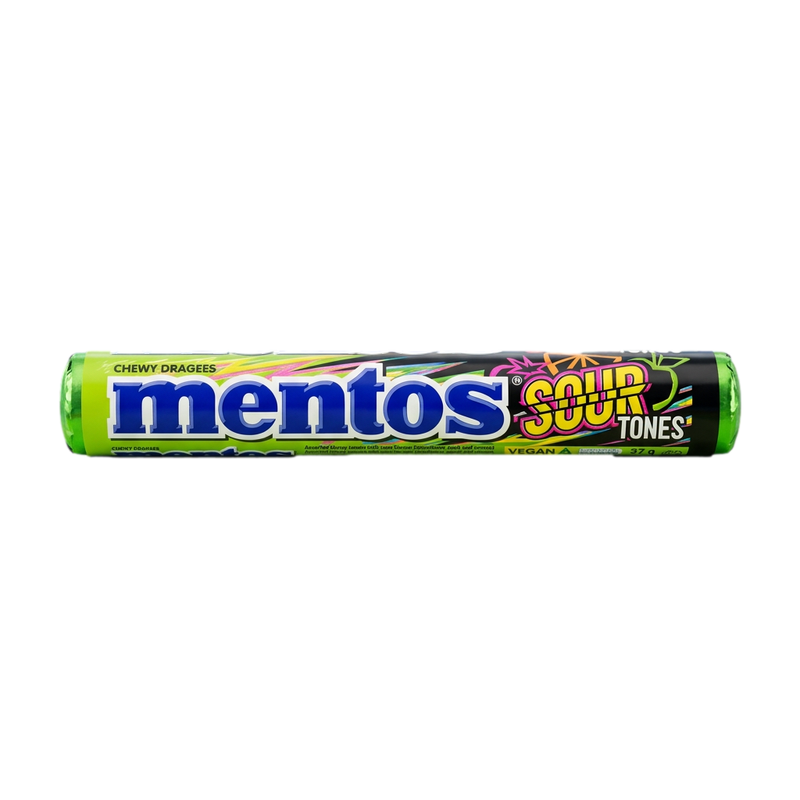 Mentos SOUR TONES Chewy Dragees Roll 38g