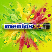 Mentos SOUR TONES Chewy Dragees Roll 38g