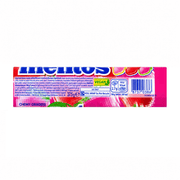 Mentos STRAWBERRY MIX Chewy Dragees Roll 37.5g