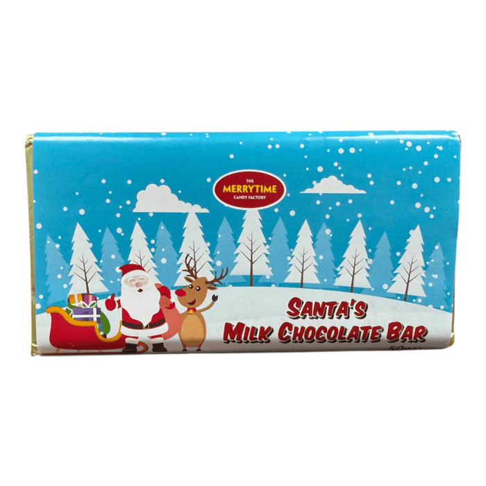 Merrytime Santa's Milk Chocolate Bar 50g