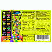 Mike And Ike Mega Mix Sour 10 Flavour Theatre Box 120g