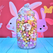 Milk Chocolate EASTER Mini Eggs Jar (750 eggs 2.9kg) - Happy Candy UK LTD