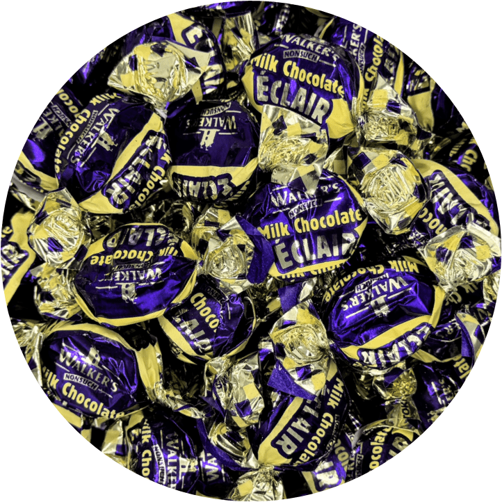Milk Chocolate Eclairs Toffee - Walker's Nonsuch - Happy Candy UK LTD