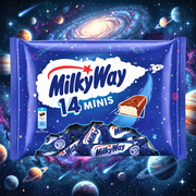 Milky Way 14 Fun Size Milk Chocolate Bars Multipack 227g