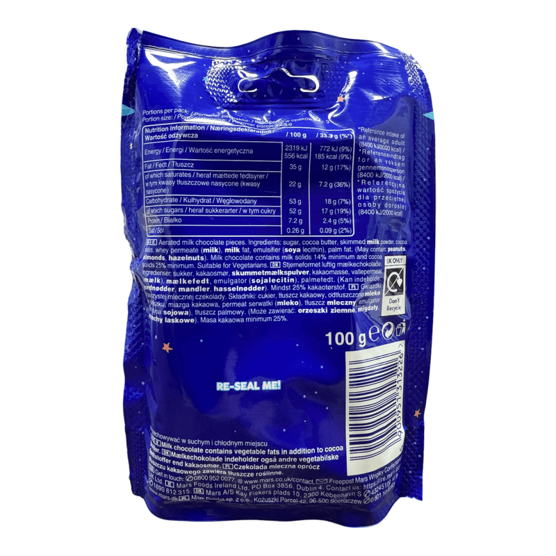 Milky Way Magic Stars Milk Chocolate Bites Large Share Pouch 100g