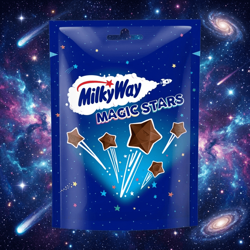 Milky Way Magic Stars Milk Chocolate Bites Large Share Pouch 100g
