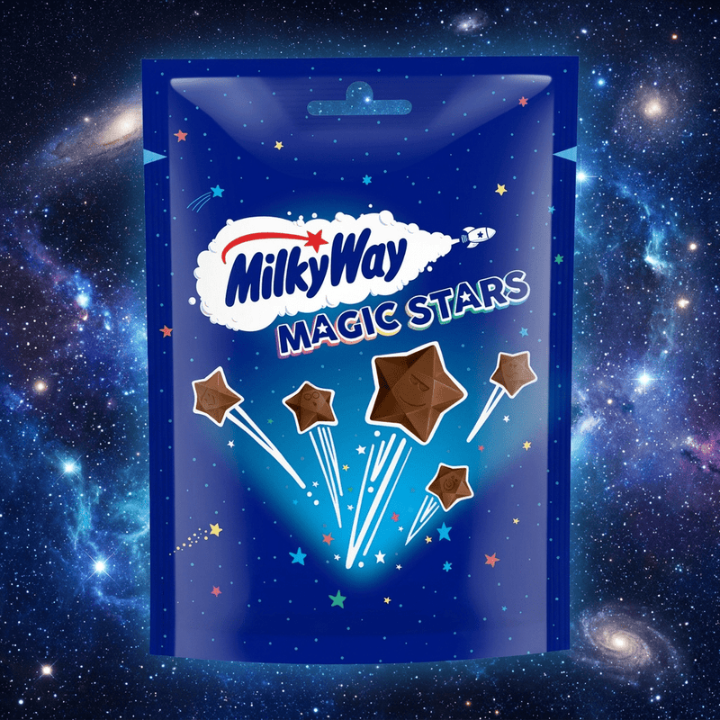 Milky Way Magic Stars Milk Chocolate Bites Large Share Pouch 100g