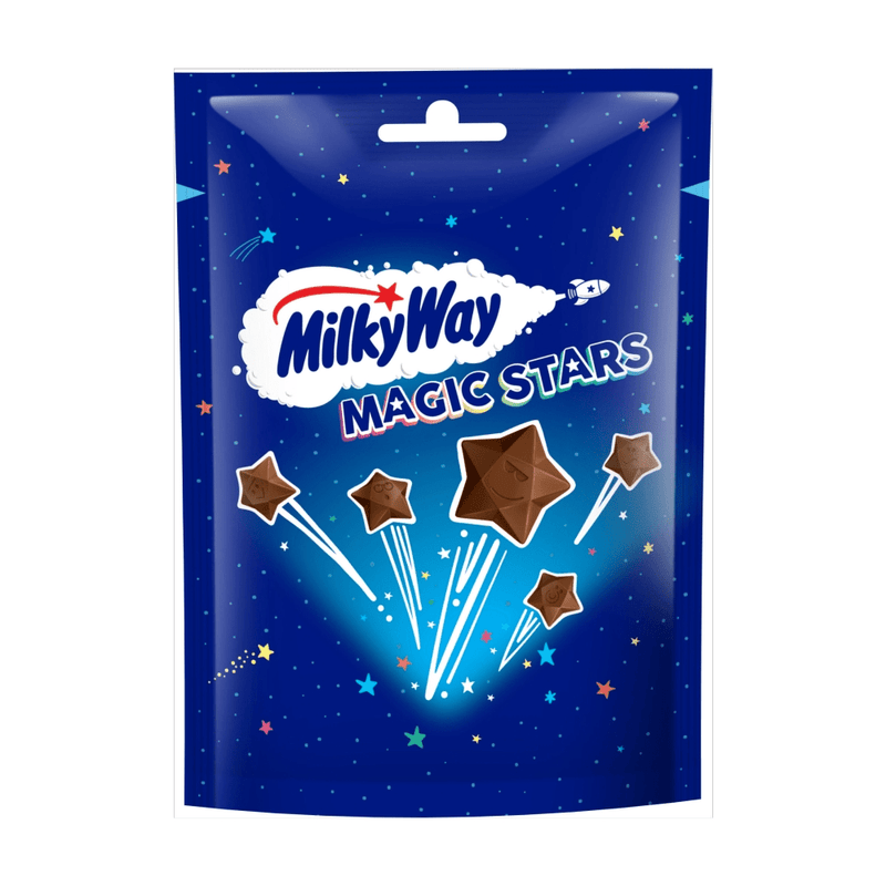 Milky Way Magic Stars Milk Chocolate Bites Large Share Pouch 100g