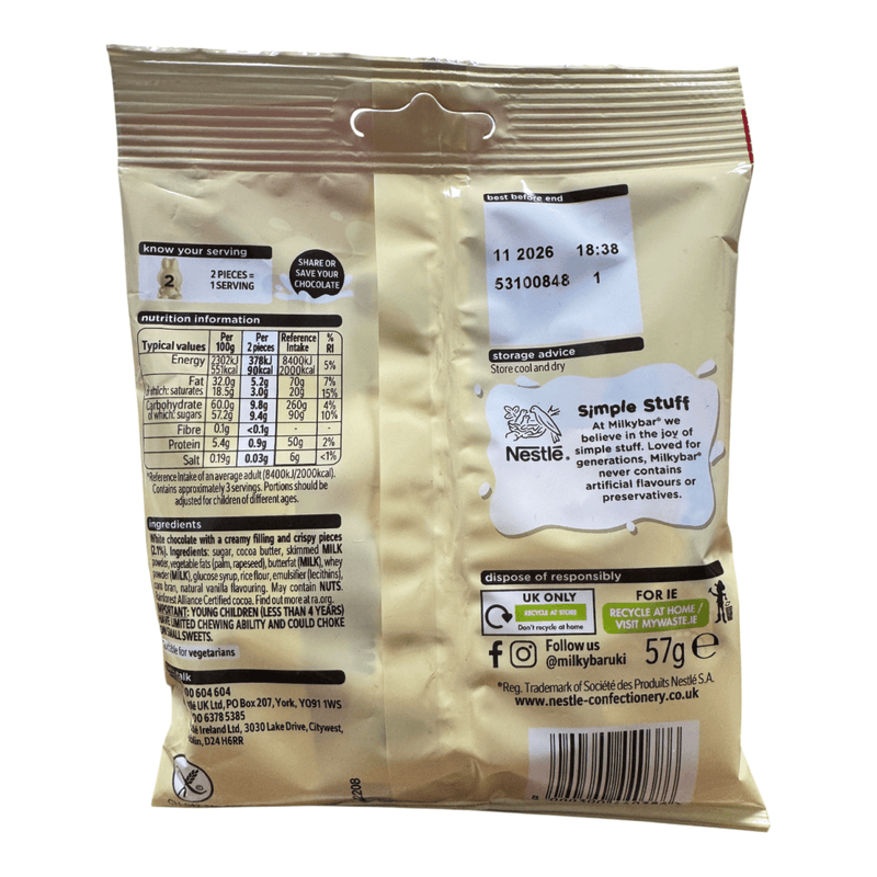 Milkybar Easter Friends White Chocolate Figures 57g