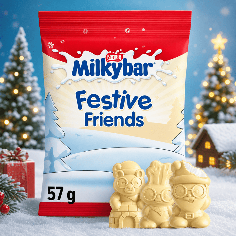 Milkybar Festive Friends White Chocolate Sharing Bag 57g