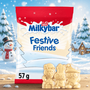 Milkybar Festive Friends White Chocolate Sharing Bag 57g