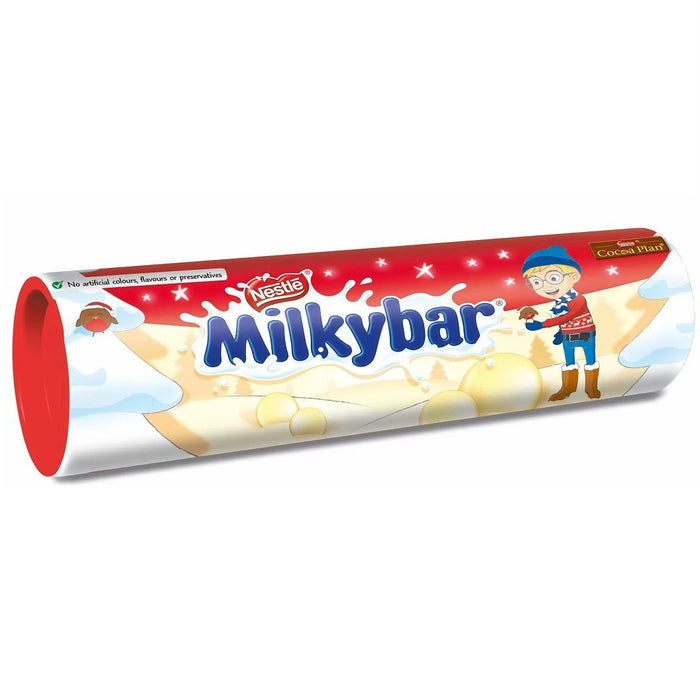 Milkybar White Chocolate Buttons Giant Tube 80g - Happy Candy UK LTD