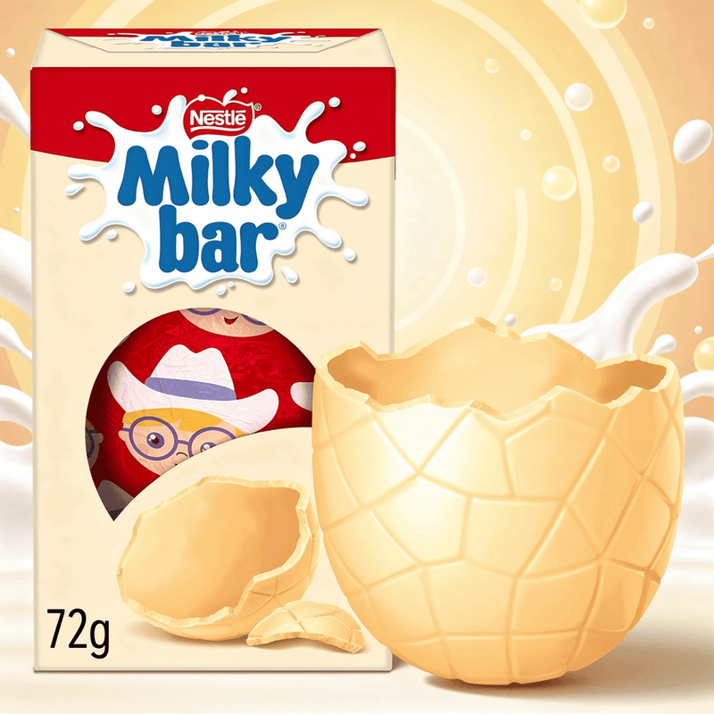 Milkybar White Chocolate Small Easter Egg 72g