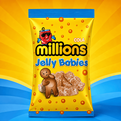 Millions Cola Jelly Babies Share Bag 150g