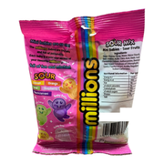 Millions Mini Jelly Babies Sour Mix Bag 100g