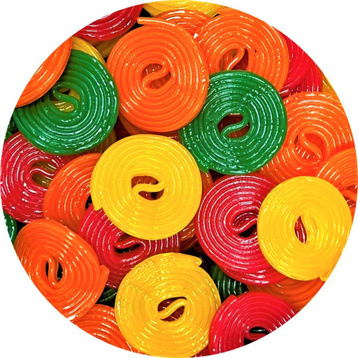 Mixed Fruit Liquorice Wheels - Happy Candy UK LTD