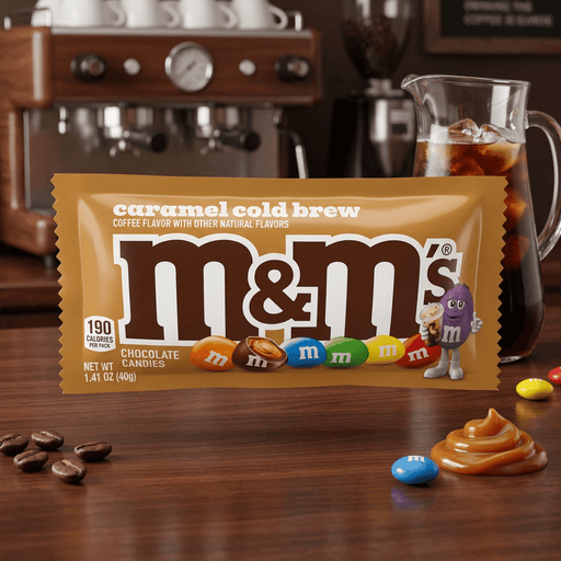 M&M's Caramel Cold Brew COFFEE Chocolate Candies (USA) 40g