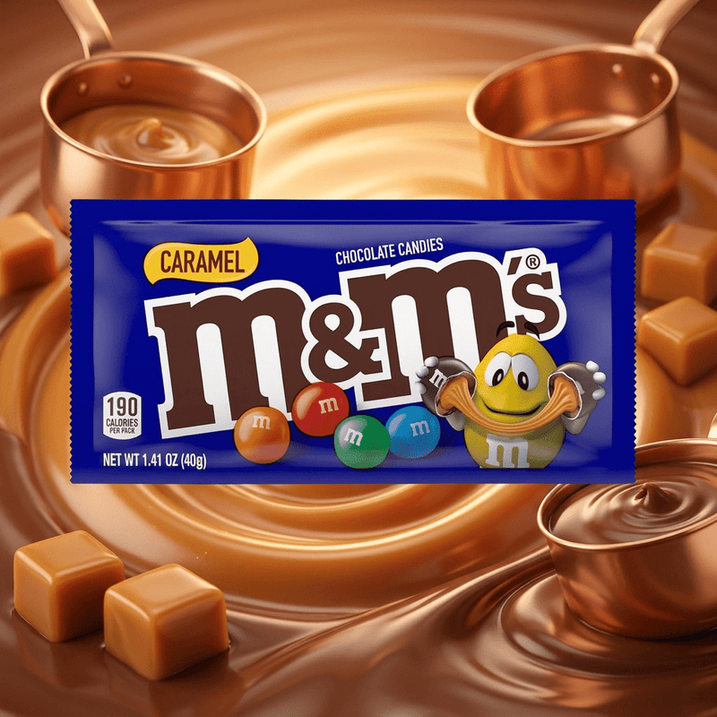 M&M's Chocolate CARAMEL Candies (USA) 40g