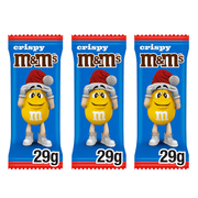 M&M's Crispy Chocolate Christmas Santa 3 Pack Treat 3x29g