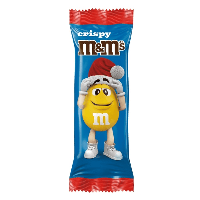 M&M's Crispy Milk Chocolate Christmas Santa Treat 29g