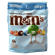 M&M's Crunchy Cookie Milk Chocolate (AUSTRALIA) Share Bag 120g