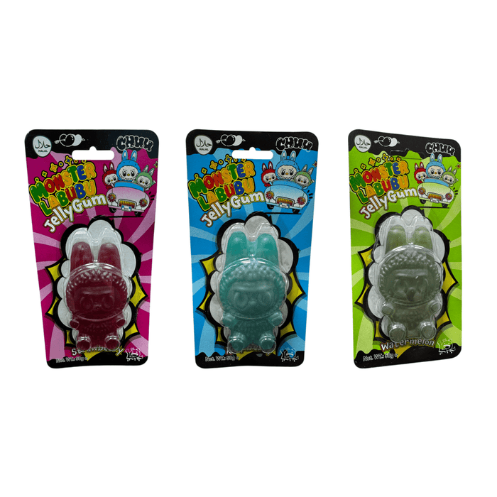 MONSTER LABUBU Strawberry Raspberry Watermelon Jelly Gum 50g