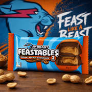 Mr Beast Feastables 2 Creamy Chocolate Peanut Butter Cups 40g