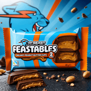 Mr Beast Feastables 2 Creamy Chocolate Peanut Butter Cups 40g