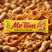 Mr Tom Peanuts in Caramel Bar 40g