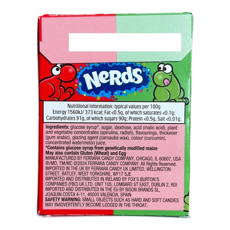Nerds Candy Watermelon & Cherry 46.7g