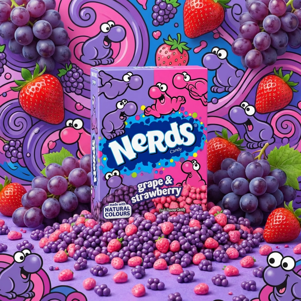 Nerds Grape & Strawberry (USA) 46.7g — Happy Candy UK LTD