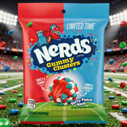 Nerds Gummy Clusters Berry Punch Rush LIMITED EDITION 141g