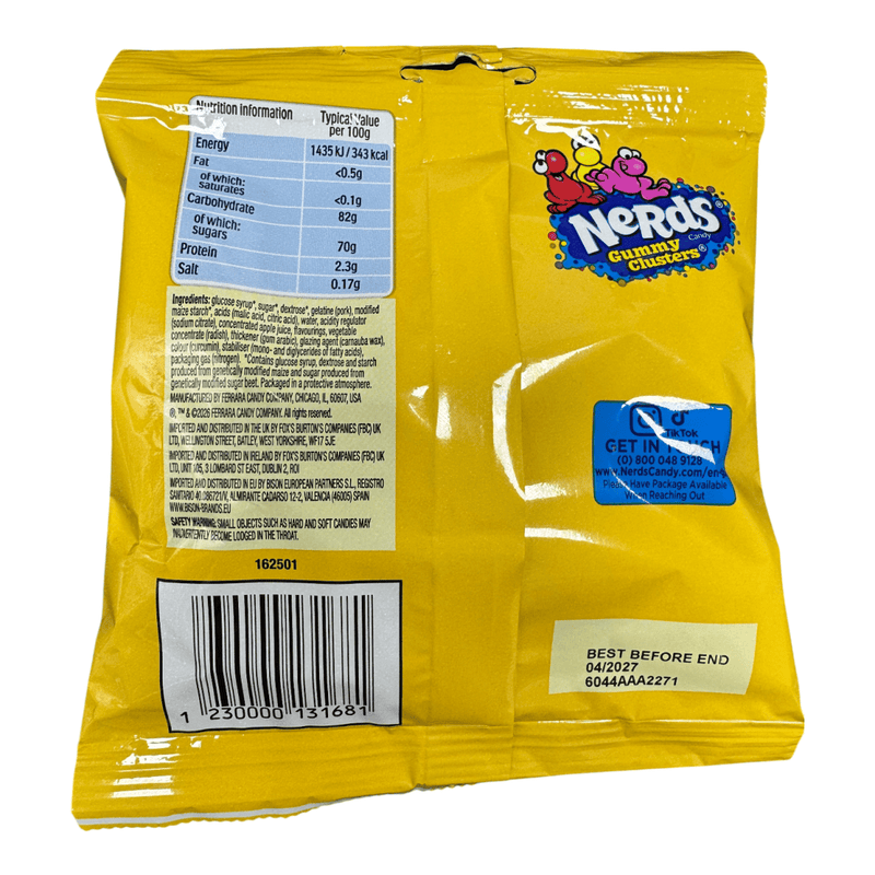 Nerds Gummy Clusters Cherry Lemonade 113g