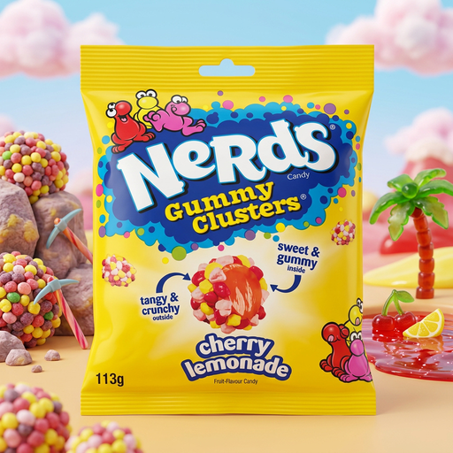 Nerds Gummy Clusters Cherry Lemonade 113g