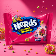 Nerds Gummy Clusters RAINBOW FRUITS Candy Bag 45g