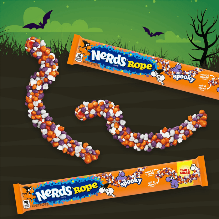 Nerds Rope SPOOKY HALLOWEEN (USA) 26g - Happy Candy UK LTD