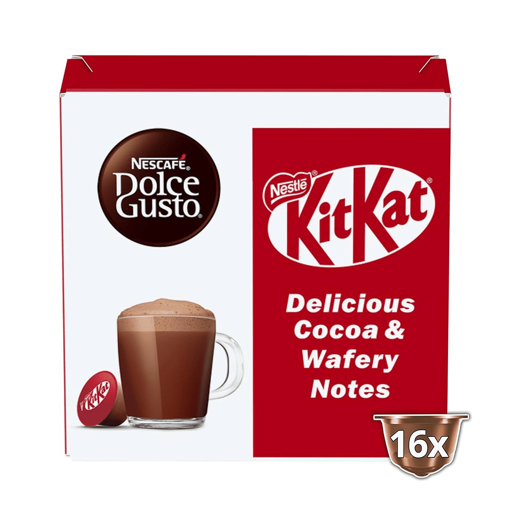 NESCAFÉ Dolce Gusto KitKat Hot Chocolate 16 capsules 256g — Happy