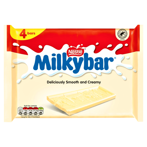 Nestle Milkybar White 4 PACK Chocolate Bars 4x25g - Happy Candy UK LTD