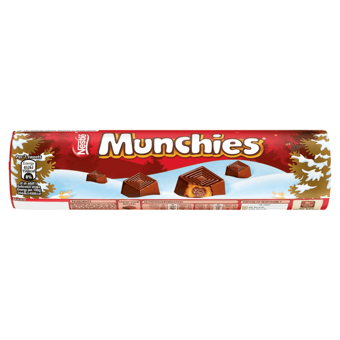 Nestle Munchies Milk Chocolate & Caramel Giant Tube 80g