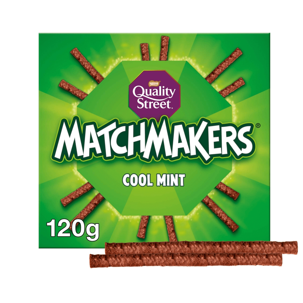 Nestle Quality Street Matchmakers Cool Mint Chocolate Gift Box 120g ...