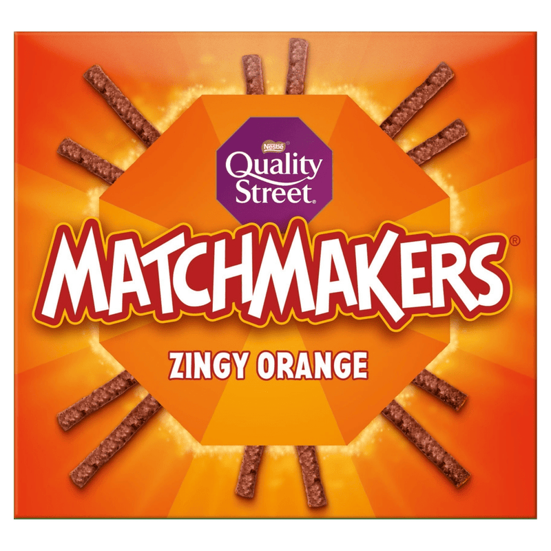 Nestle Quality Street Matchmakers Zingy Orange Chocolate Gift Box 120g