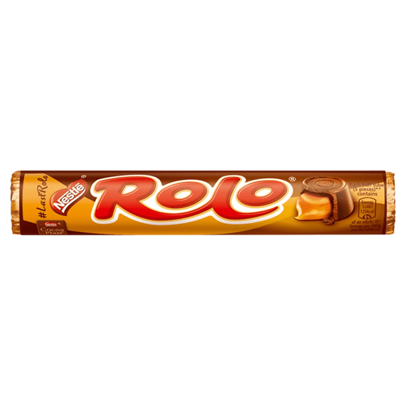 Nestle Rolo Milk Chocolate & Toffee Tube 52g