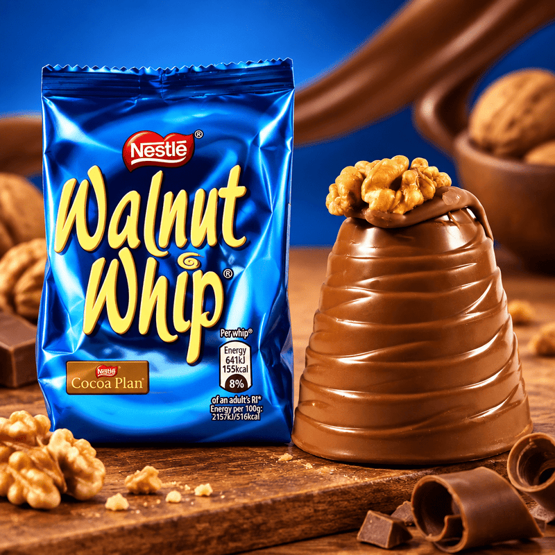 Nestle Walnut Whip Milk Chocolate Multipack (6x30) 180g