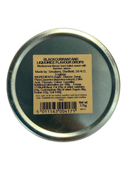 Nipits Blackcurrant & Liquorice Drops Travel Tin 175g - Happy Candy UK LTD